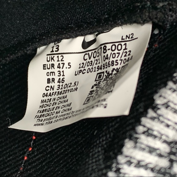 Nike Alpha Menace 3 Elite RW Football Cleats “Wolf Grey” - Picture 11 of 12